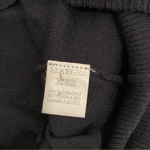 Halston Heritage Black Silk Blend Draped Neck Sweater, Plus Size XXL*(See below) - Picture 13 of 13